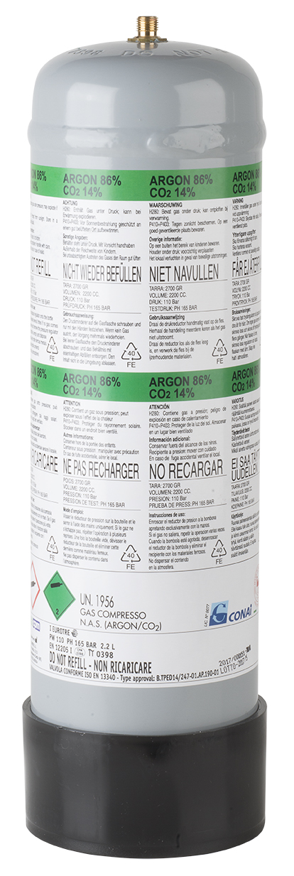 DISPOSABLE CYLINDERS