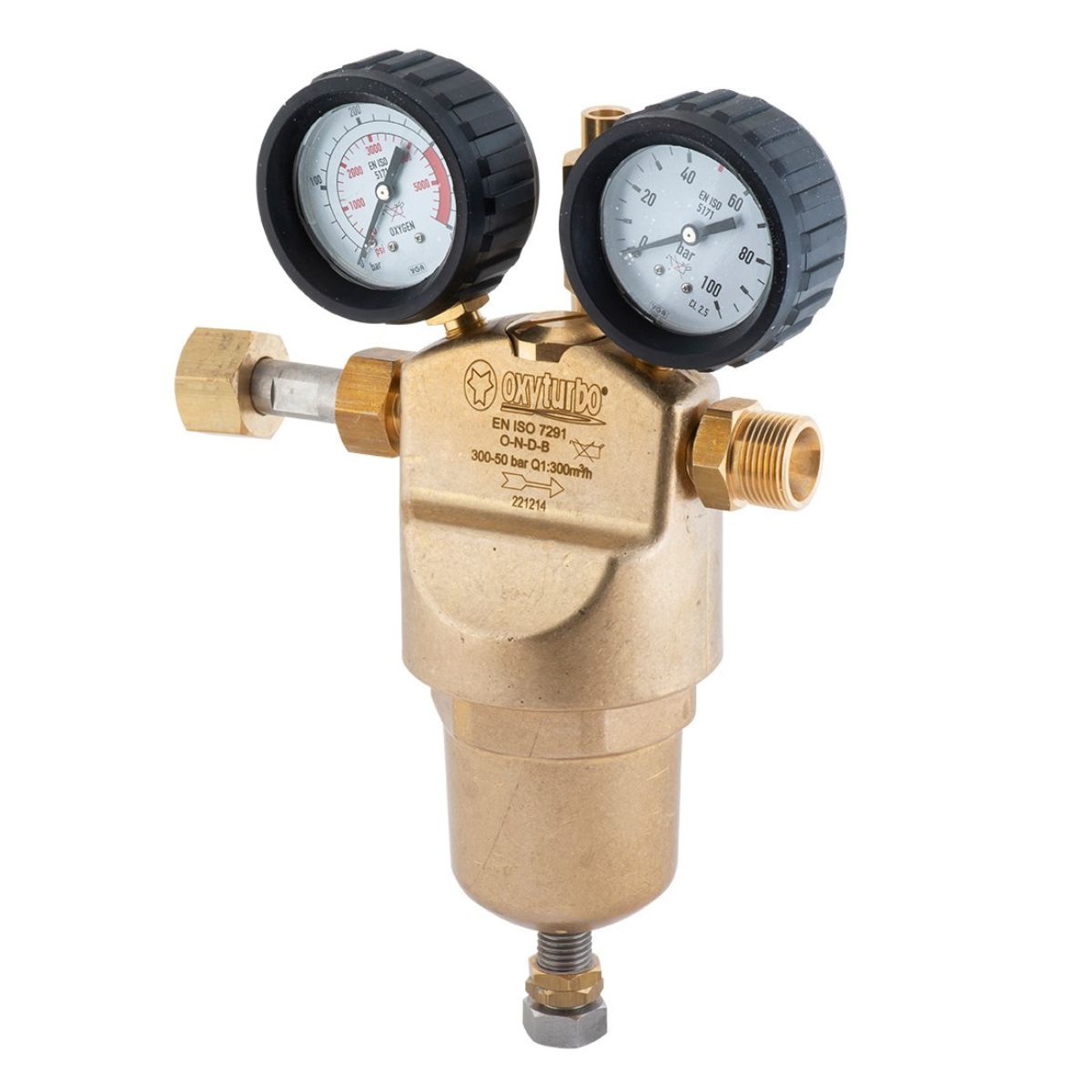 HIGH FLOW RATE REGULATORS WITH RAMP ATTACHMENT