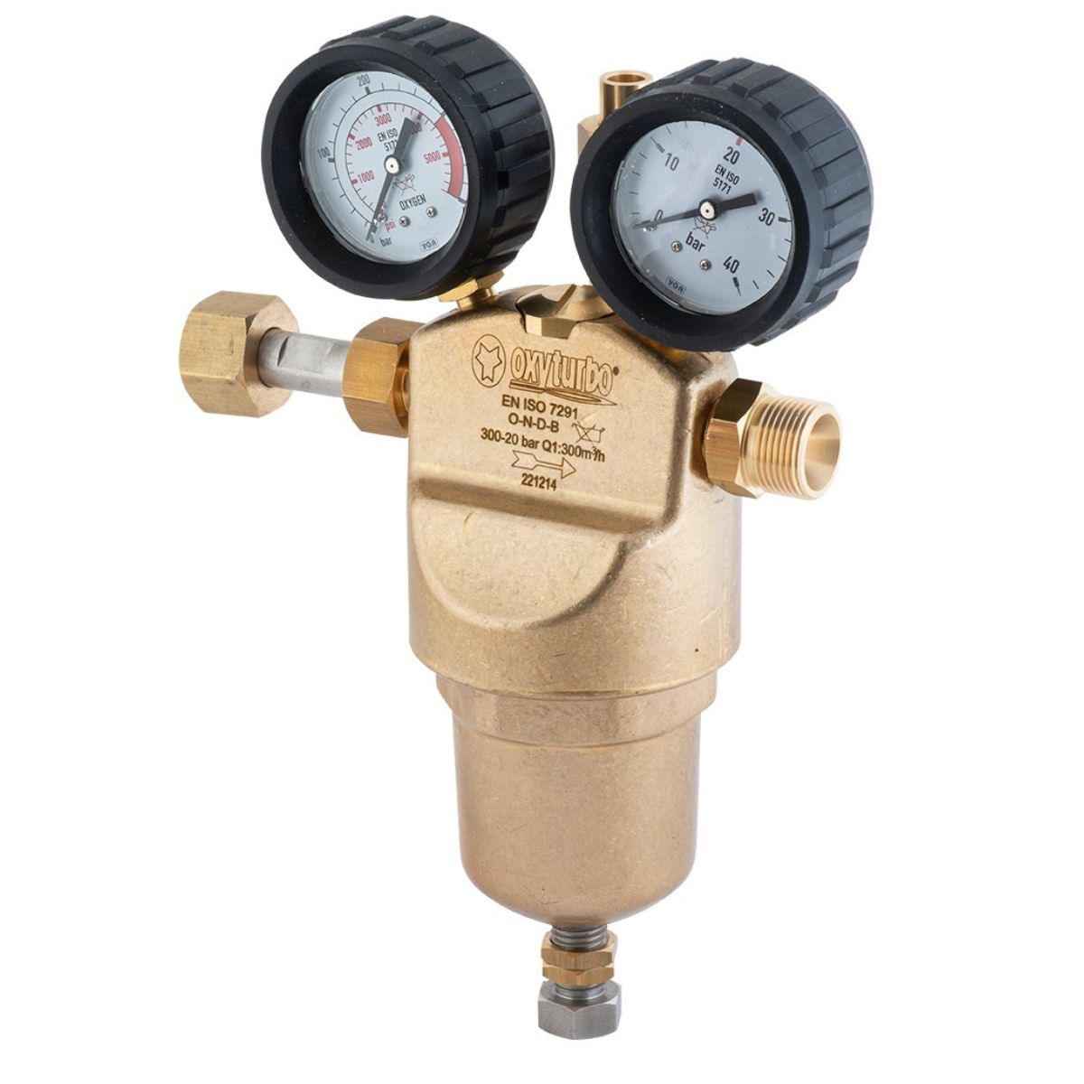 HIGH FLOW RATE REGULATORS WITH RAMP ATTACHMENT