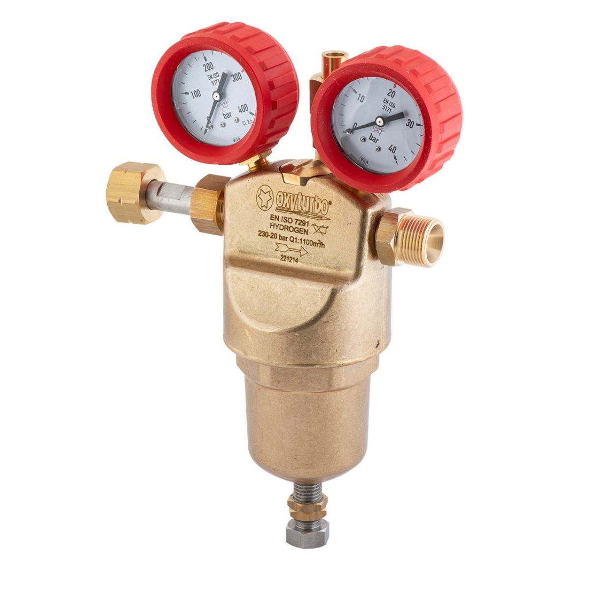 HIGH FLOW RATE REGULATORS WITH RAMP ATTACHMENT