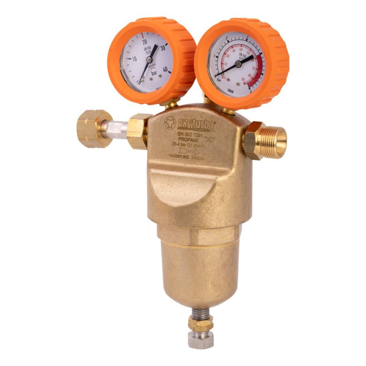 HIGH FLOW RATE REGULATORS WITH RAMP ATTACHMENT