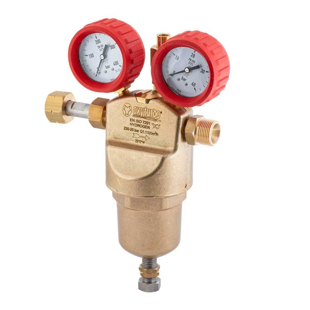 HIGH FLOW RATE REGULATORS WITH RAMP ATTACHMENT